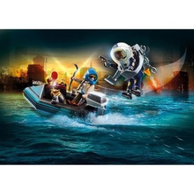 Playmobil - Barca Politiei Si Hot Cu Barca Rapida Playmobil - 1